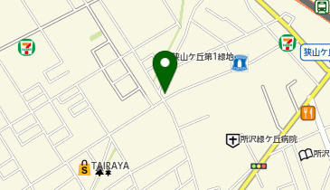 ペットサロンちゅらわんの地図画像