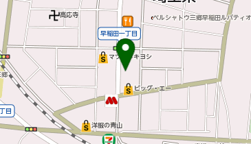 トータルビューティサロンクリスタルの地図画像