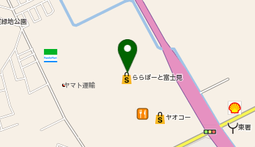 ツヴィリングストウブららぽーと富士見店の地図画像