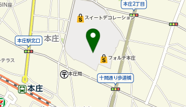 パシオス本庄店の地図画像