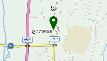 上田市役所 丸子地域自治センター 丸子まちづくり会議の地図画像