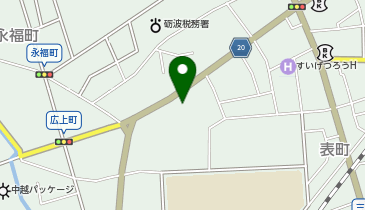 島倉屋菓子舗の地図画像