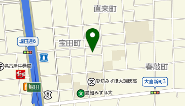 浅田屋三味線店の地図画像