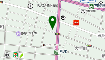 株式会社木瓜屋旗店の地図画像
