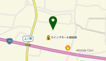 ブルースカイランドリーカインズモール御前崎店の地図画像