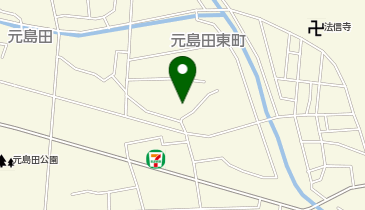 ドッグサロンラビの地図画像