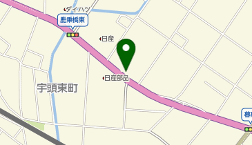 西日本三菱自動車販売株式会社 岡崎矢作店の地図画像