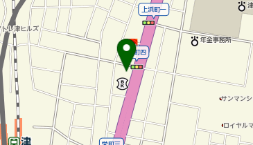 損保ジャパンパートナーズ株式会社三重支店の地図画像