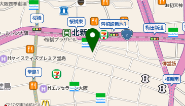 ミスターシンの店の地図画像