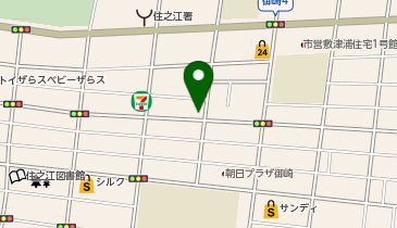 介護サービス優宝住之江の地図画像