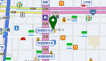 三田屋本店-やすらぎの郷-心斎橋レストラン店の地図画像