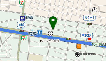 ゆうごはんの地図画像