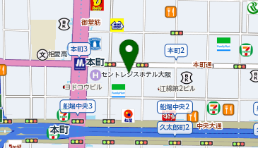 三喜産業株式会社大阪営業所の地図画像