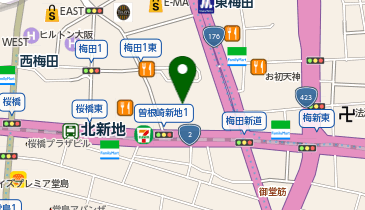 東洋一心堂漢方薬局の地図画像