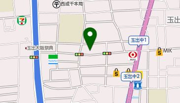 たまでまち薬局の地図画像