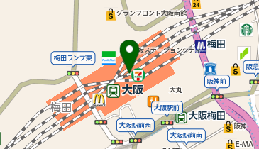 ワック Waac 大丸梅田店 大阪市北区 ゴルフショップ 530 0001 の地図 アクセス 地点情報 Navitime