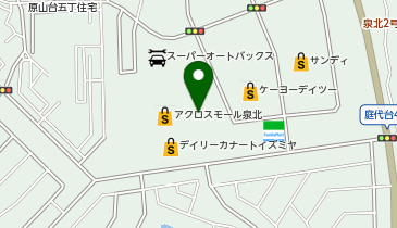 YAKINIKU・BUFFET左近・アクロスモール泉北店の地図画像