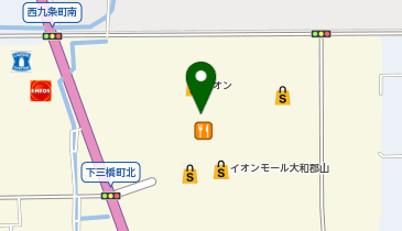 クラベール・保険とお金あんしん相談・イオンモール大和郡山店の地図画像