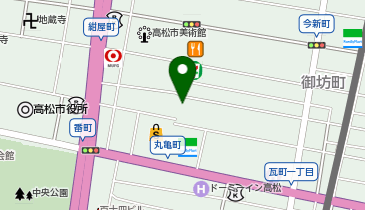 マリメッコ高松店の地図画像