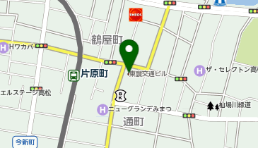 株式会社グリーンタクシー東讃交通グループ タクシー受付の地図画像