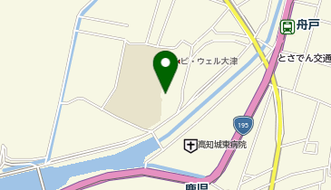 高知市地域包括支援センター 大津・介良地域包括支援センターの地図画像