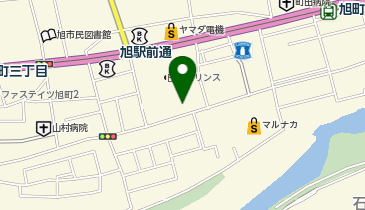 高知市役所 健康福祉部 障がい福祉課 地域生活支援室 障害者相談センタの地図画像