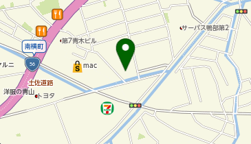 高知市民図書館分館分室 鴨田ふれあいセンター図書室の地図画像