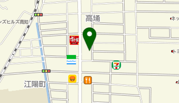ワールドウィング高知の地図画像