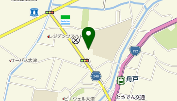 高知市民図書館分館分室 大津ふれあいセンター図書室の地図画像