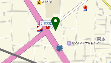 かいてき調剤薬局 小坂店の地図画像