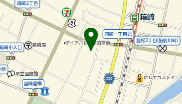 足裏健房しゅうの地図画像