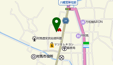 マックスバリュ対馬いづはら店の地図画像