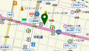 損保ジャパンパートナーズ株式会社北九州支店の地図画像