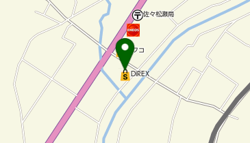 にこにこ青果佐々店の地図画像
