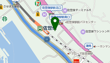 MeniconMiru佐世保店の地図画像