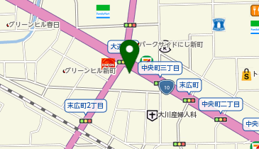 損保ジャパンパートナーズ株式会社大分支店の地図画像