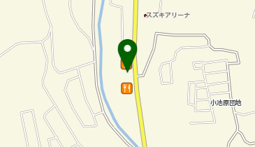 癒し手明野店の地図画像