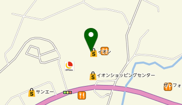 五穀イオン名護店の地図画像