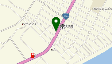 まる勝そばの地図画像