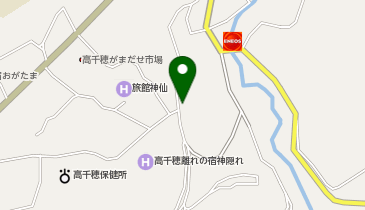 宿やすひらの地図画像
