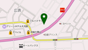 あいホーム大河原店の地図画像