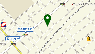 スマイルテントの地図画像