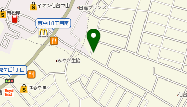 PASSION中山2号店の地図画像