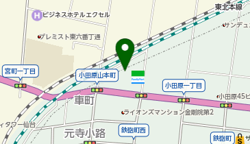 真宗大谷派東北別院の地図画像