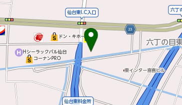 株式会社リバティワンHOUSE&Office仙台東の地図画像