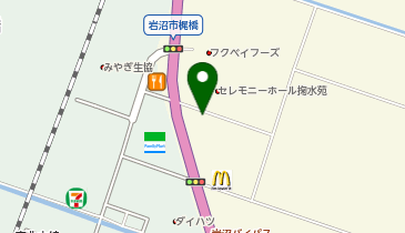 グットラックshima宮城の地図画像