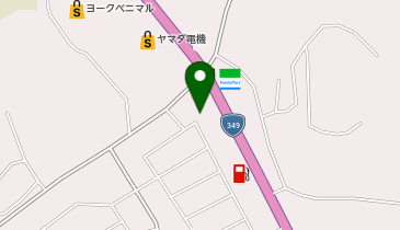 うらやま整体療術院の地図画像