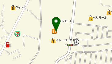 ラケルベルモール店の地図画像