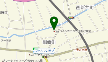 アイリスクリニック所沢の地図画像