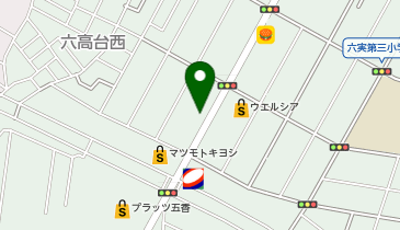 ここりの森保育園六高台の地図画像